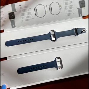 40mm Navy Apple Sport Watch Band